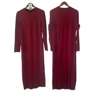 House of JOR Elegant Red Long Sleeve Dress //XL